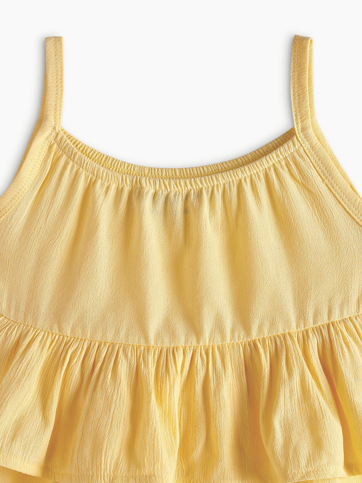2-Piece Frilled Dress Set