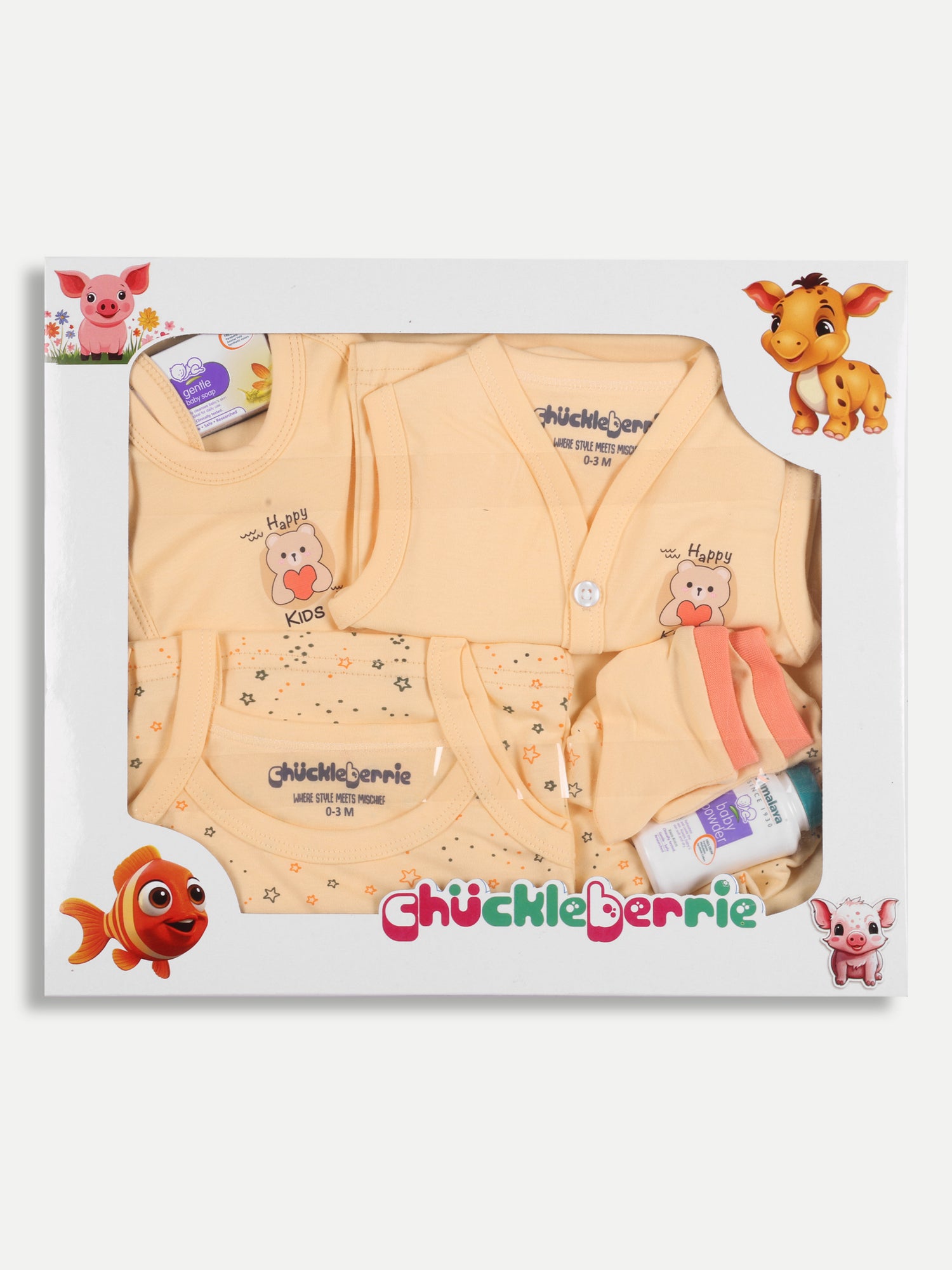 Newborn Baby Clothing Gift Set | Gentle Cotton | Airy & Comfortable to Wear