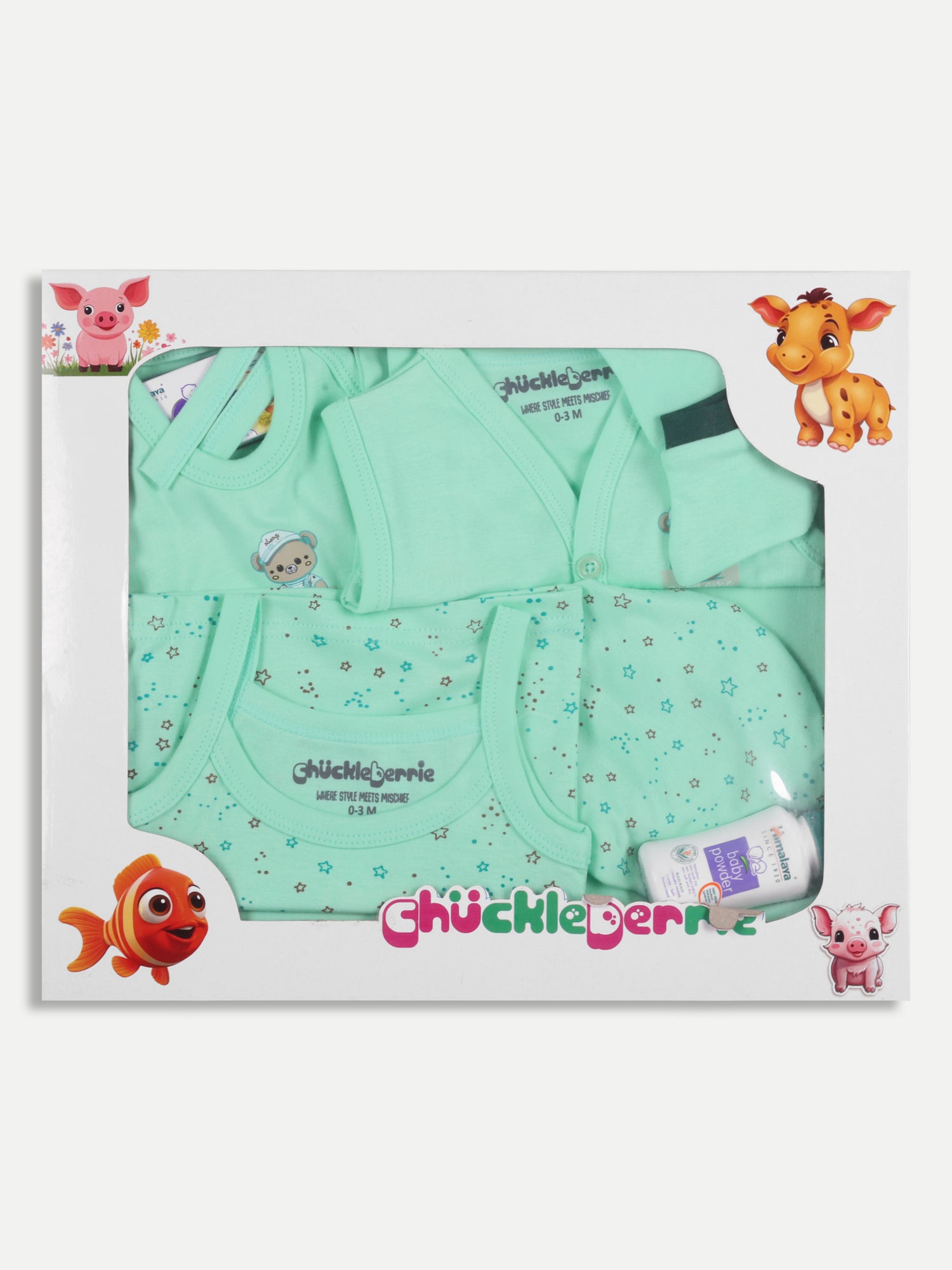 Newborn Baby Clothing Gift Set - Premium Cotton | Cool & Lightweight Wear