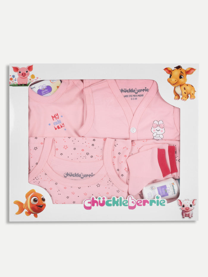Newborn Baby Clothing Gift Set - Pure Cotton | Easy to Wear for All-Day Comfort