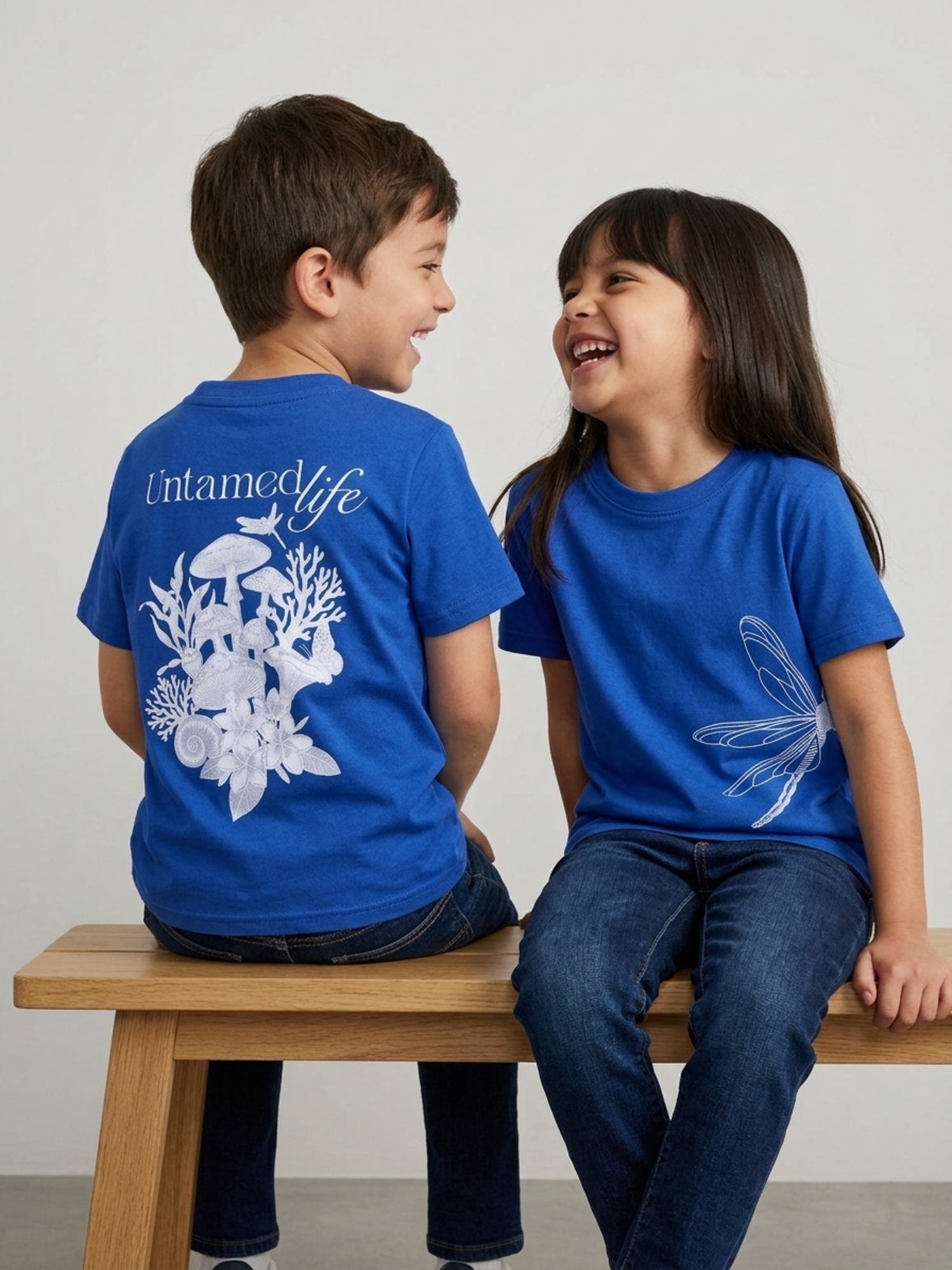 Unisex Royal Blue Graphic T-shirt