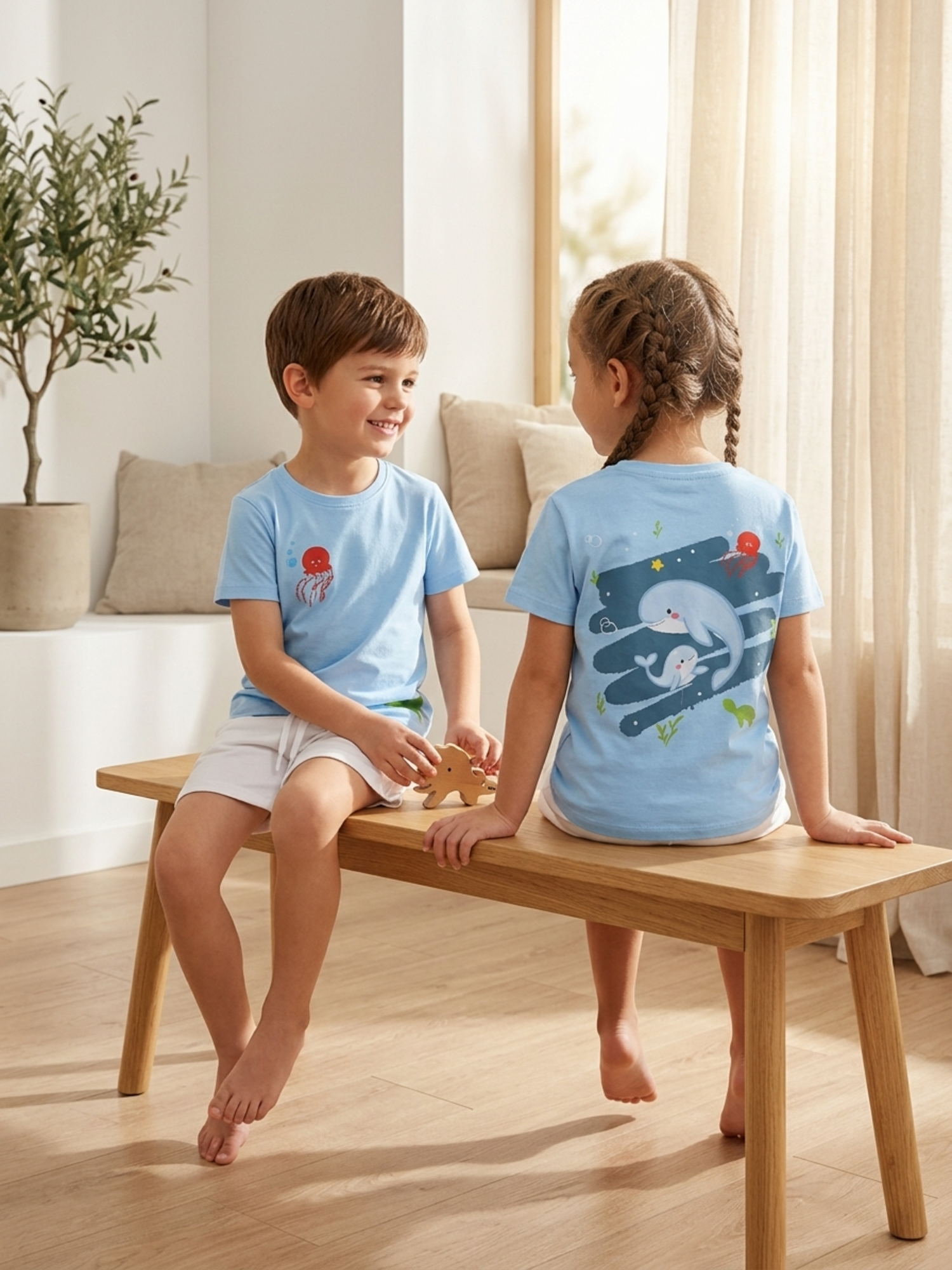 2-Piece Printed Set - Comfortable Cotton | Cozy & Comfortable Fit