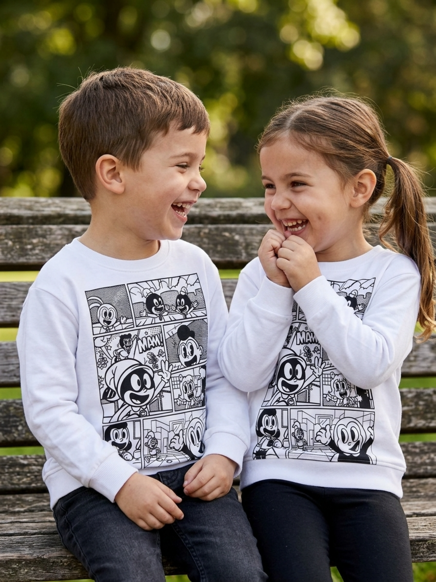 Printed Sweatshirt - Smooth Cotton | Soft & Comfortable