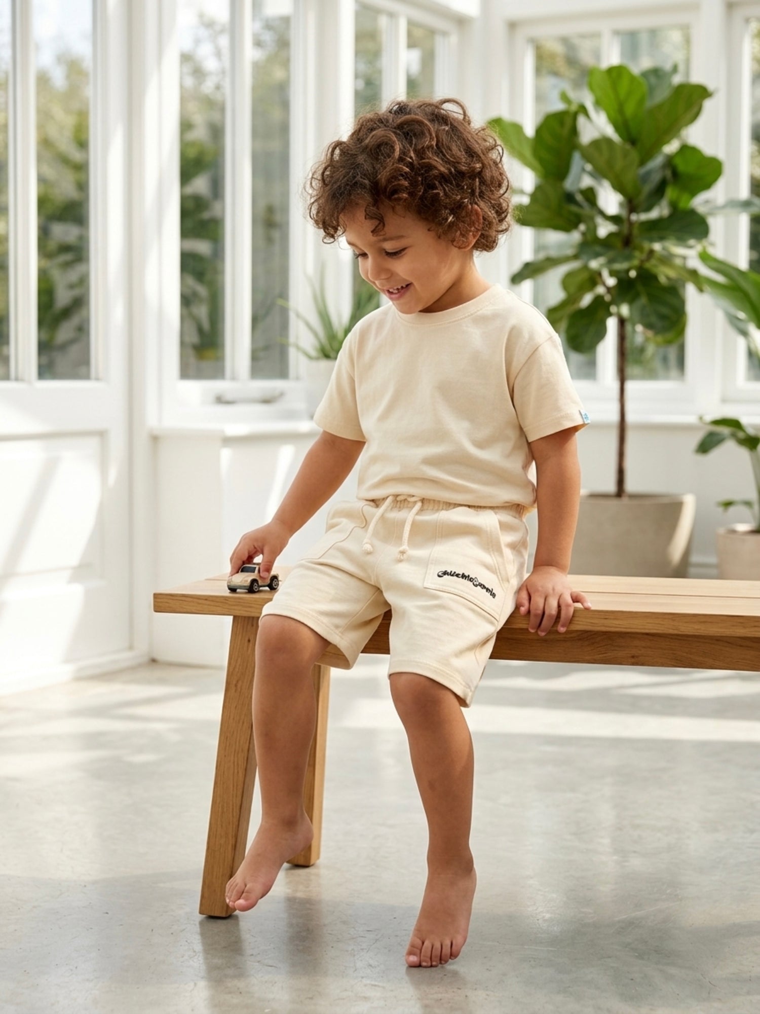 Cotton French Terry capri - Premium | Cool & Lightweight Wear