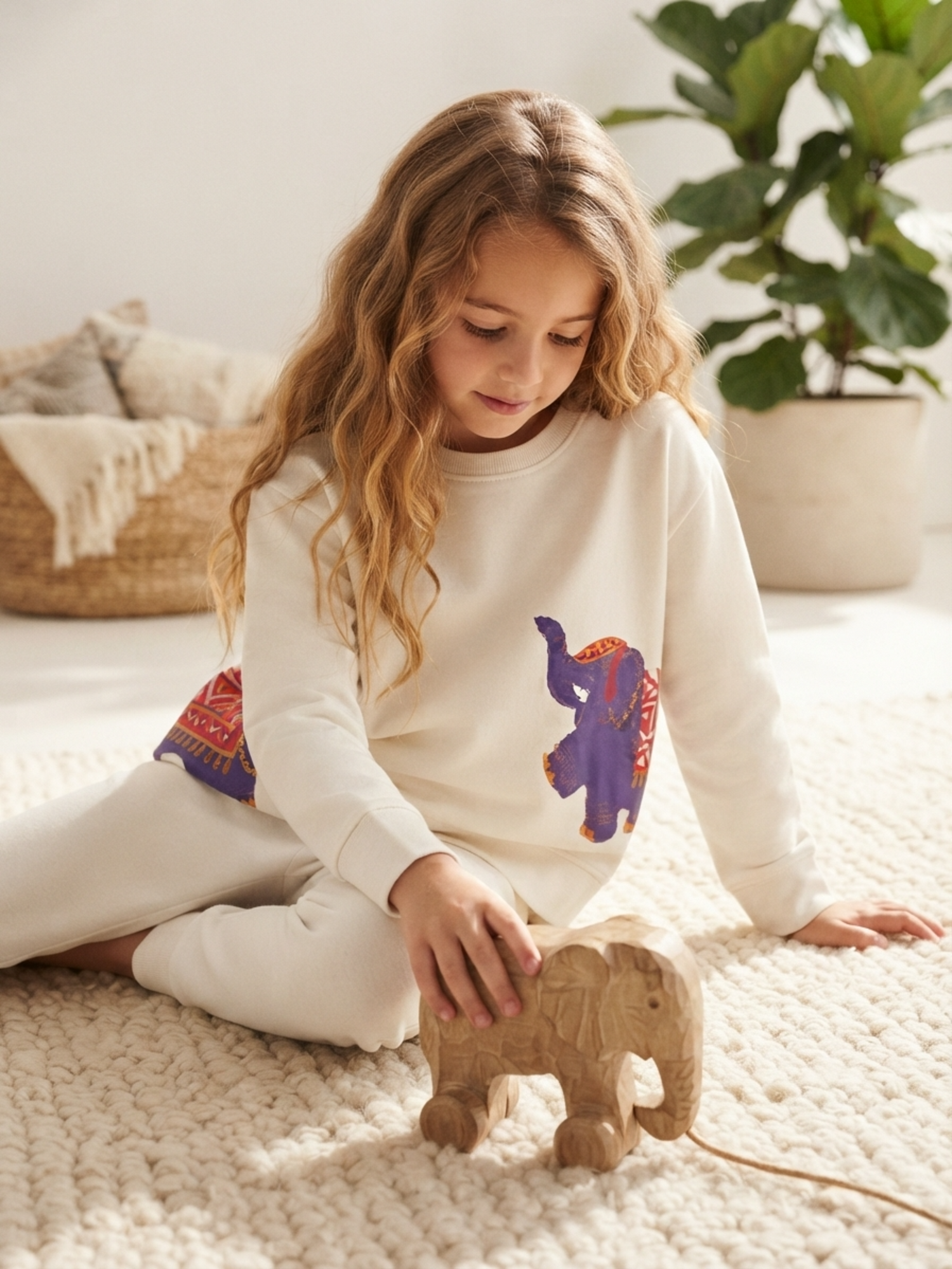 Sweatshirt Set - Cotton Fleece | Cozy & Comfortable Fit