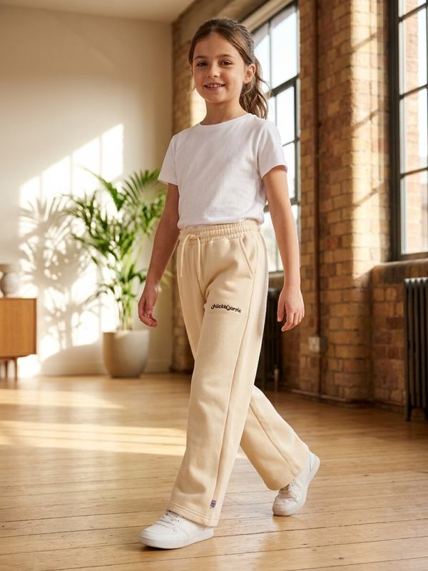 Wide Leg Track Pant - Gentle Cotton | Airy & Comfortable to Wear