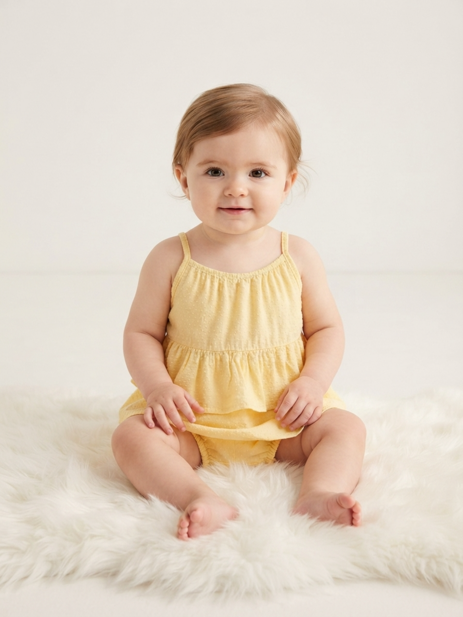 2-Piece Frilled Dress Set - Cozy & Comfortable Fit