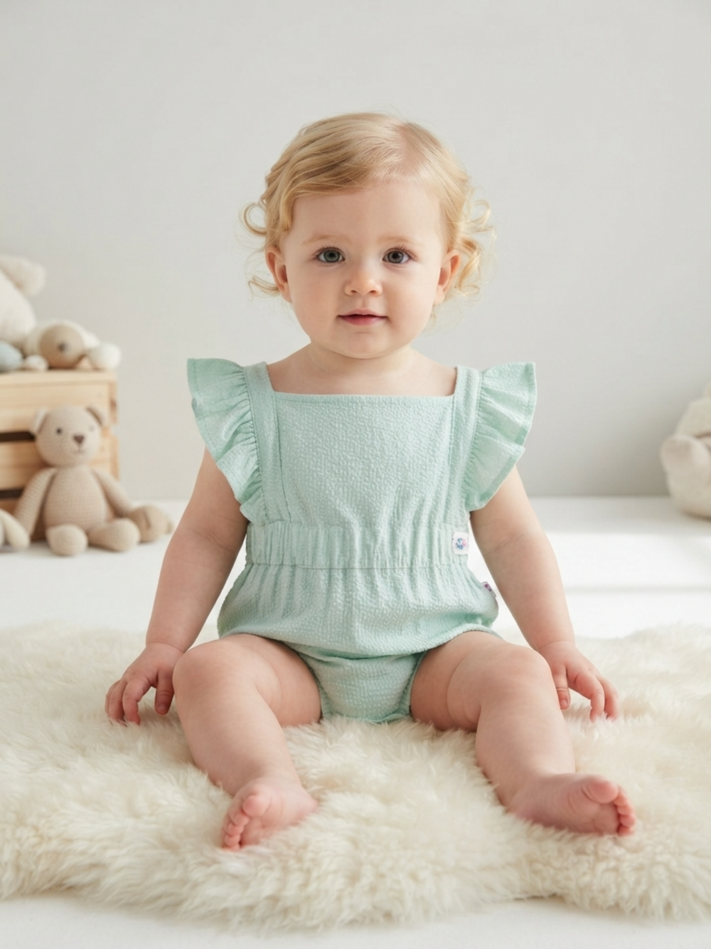 Frilled Onesis - Premium Cotton | Cool & Lightweight Wear