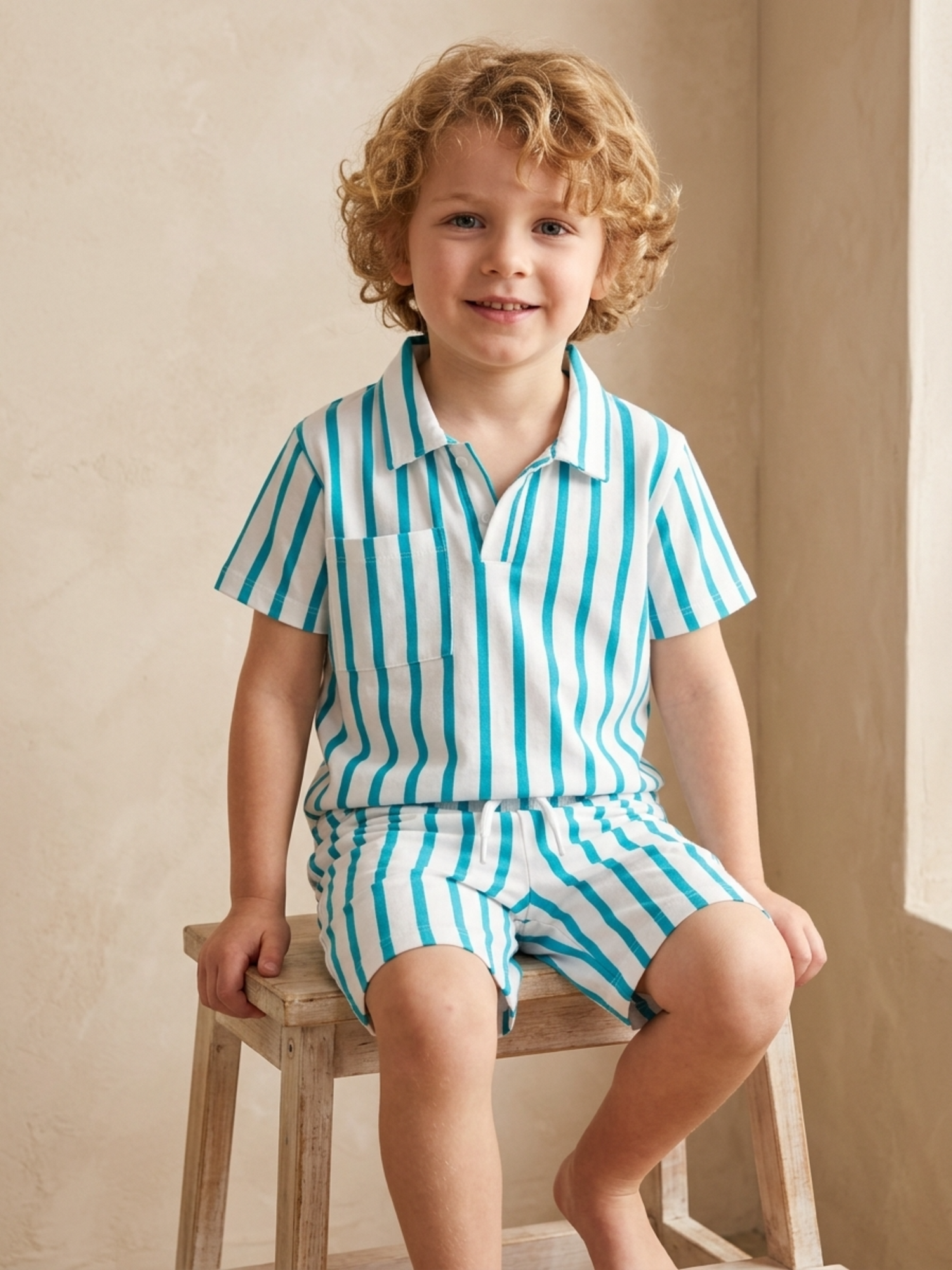 2-Piece Printed Set - Skin-Friendly Cotton | Gentle & Comfortable