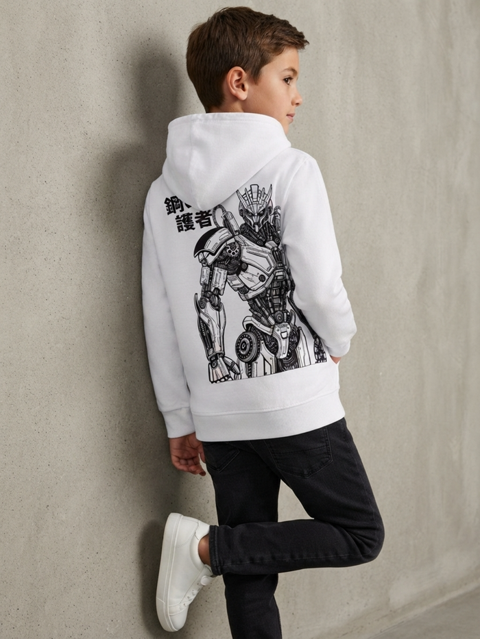 Printed Hoodie - Premium Cotton | Cool & Lightweight Wear