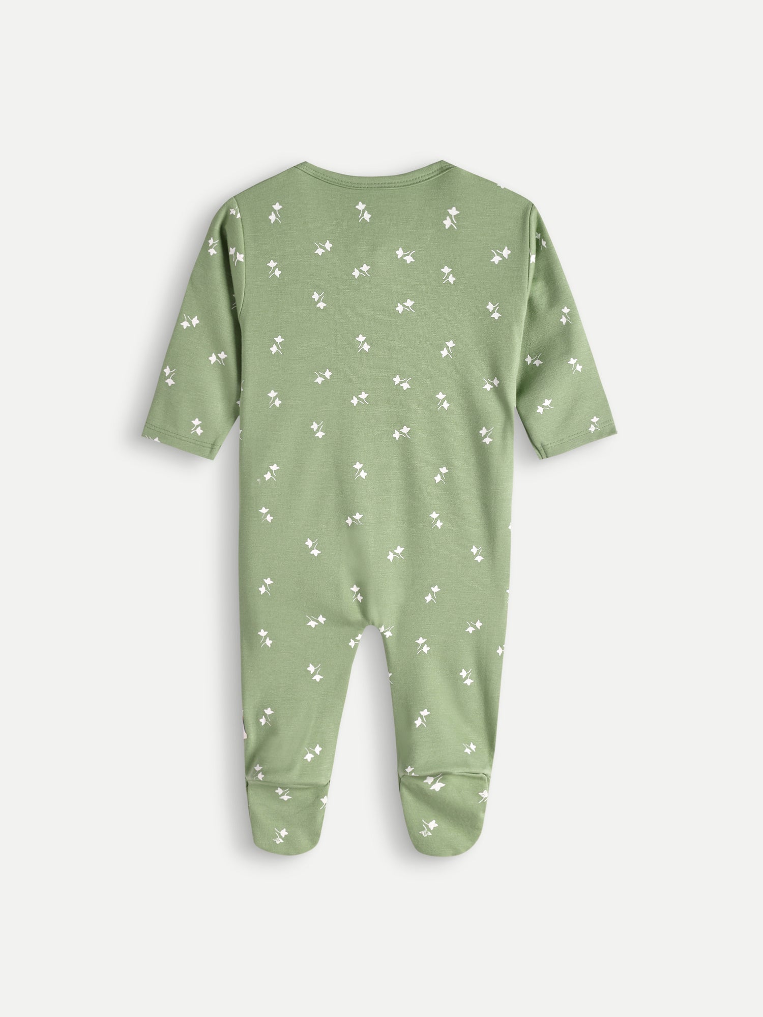Zip-up Footed Romper