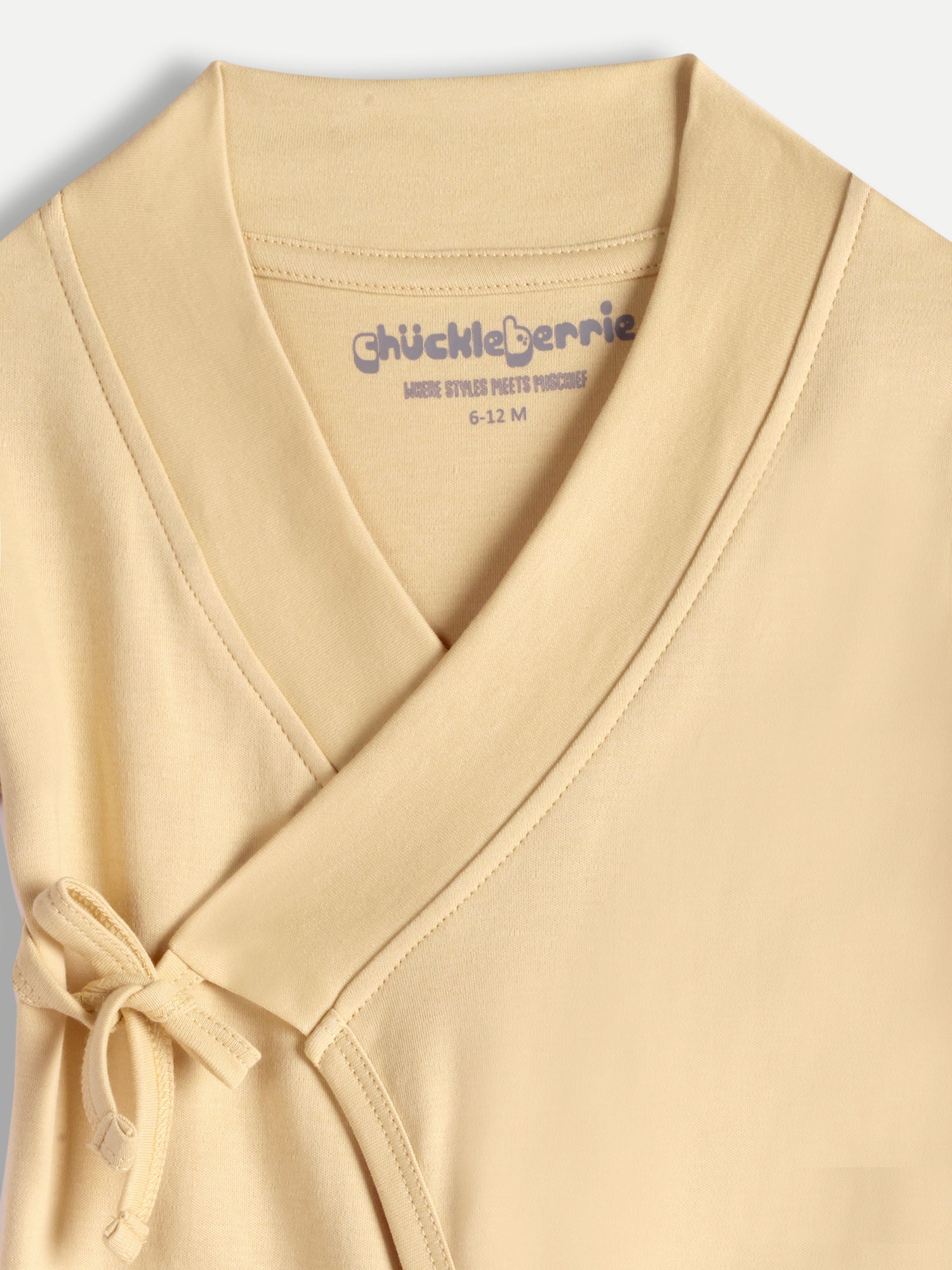 Tie-up Cotton Muslin Romper