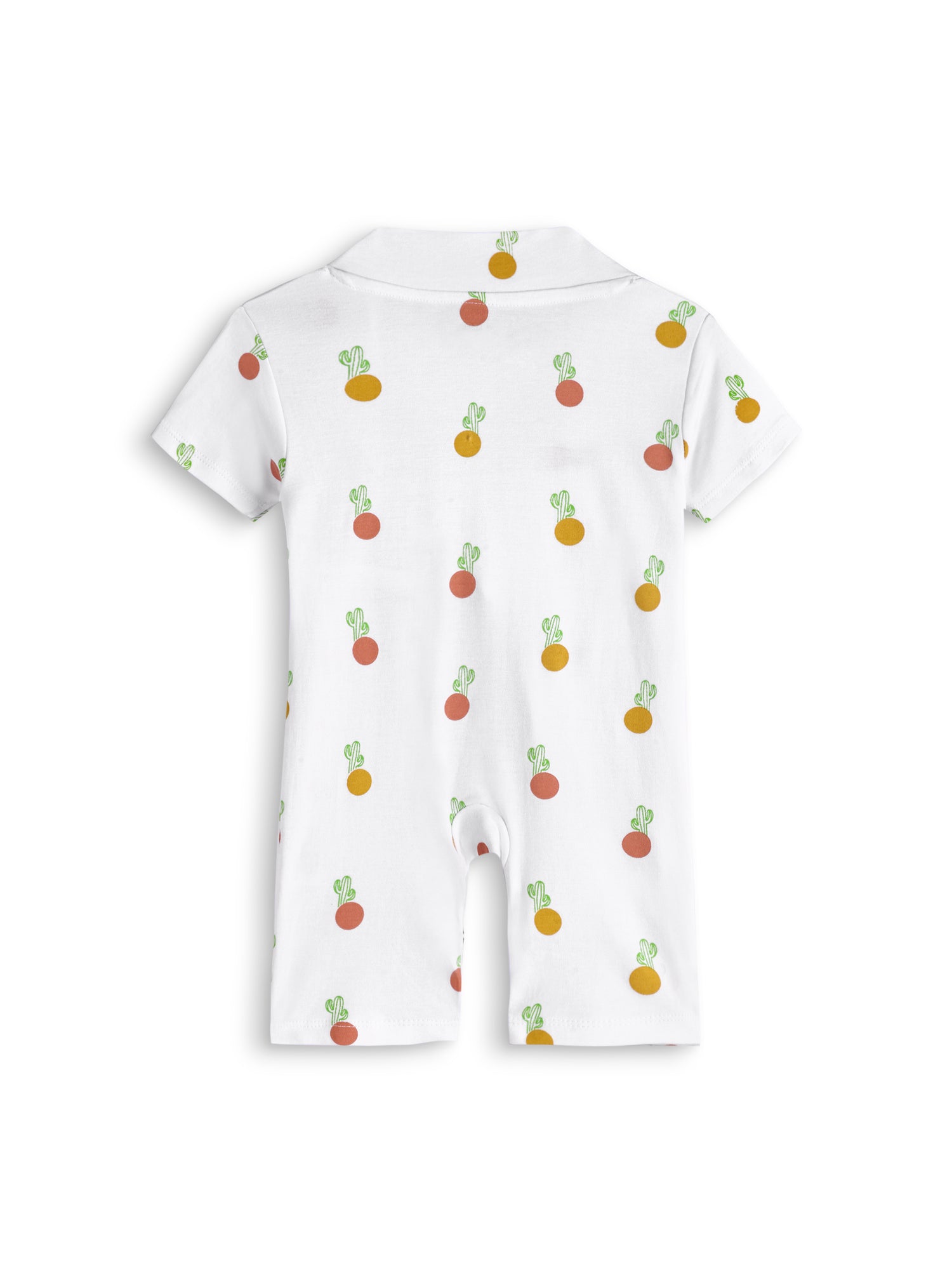 Tie-up Printed Cotton Muslin Romper