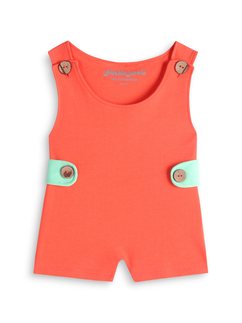 Solid Play Suit - Pure Cotton | Easy to wear for All-Day Comfort