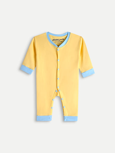 Button Up Cotton Romper