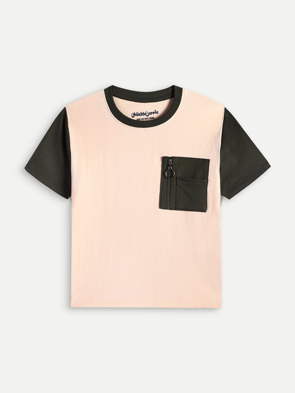 Contrast Pocket Tee