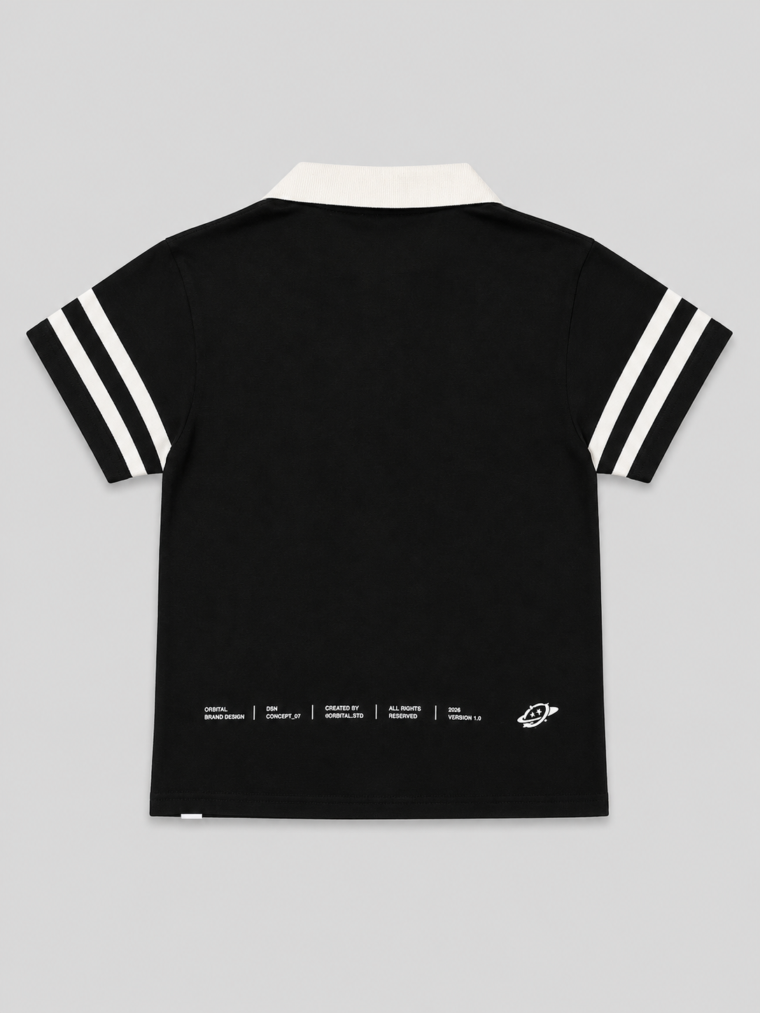 Nova Quarter-Zip Oversized Polo tshirt