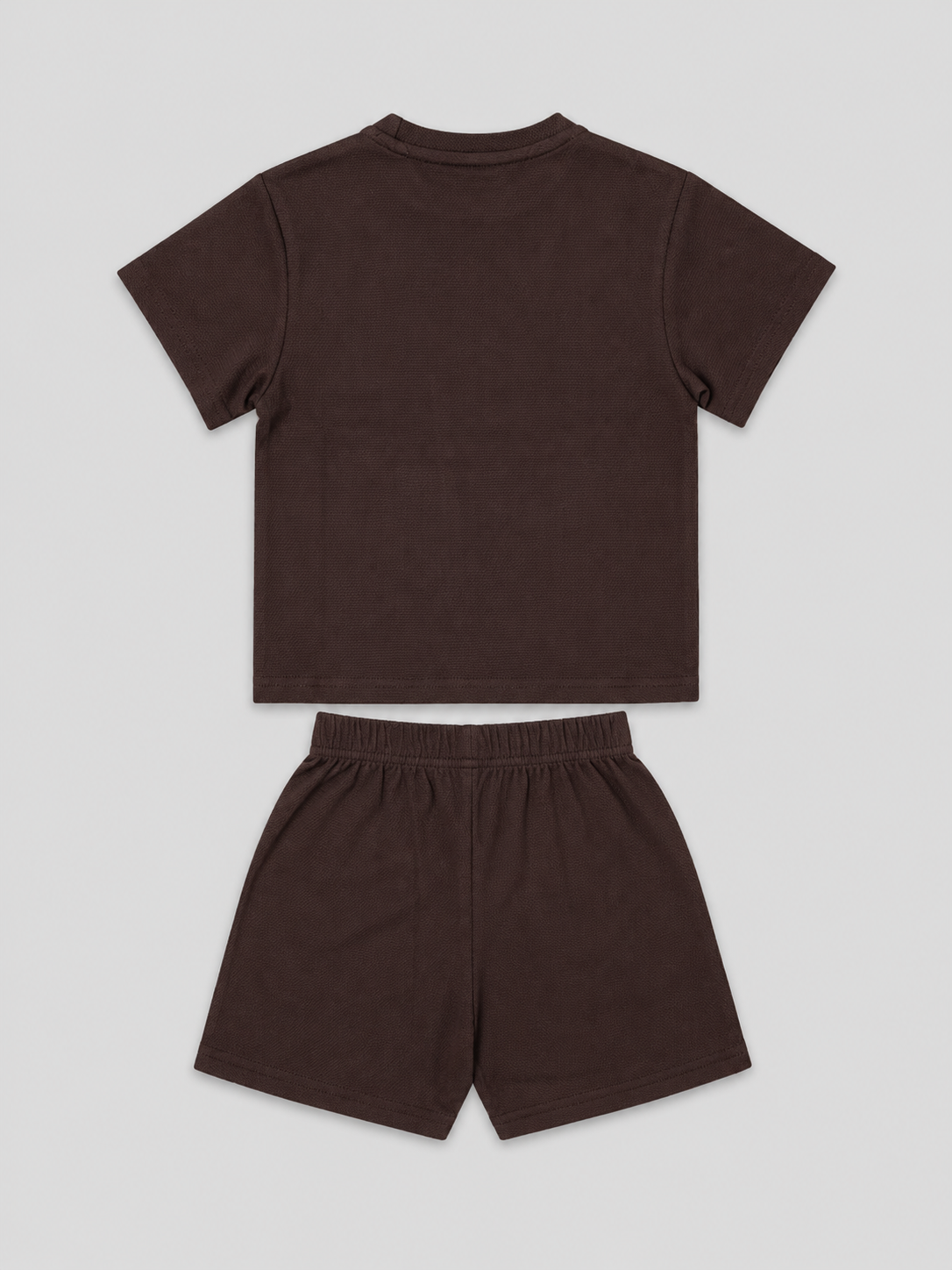 Cotton Popcorn drop shoulder Co-ord Set