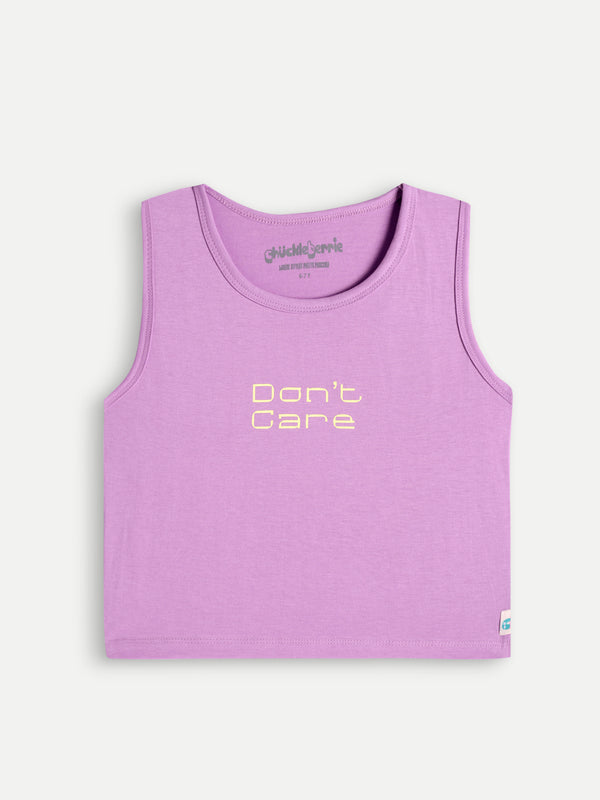 Cotton Tank Top - Skin-Friendly | Gentle & Comfortable
