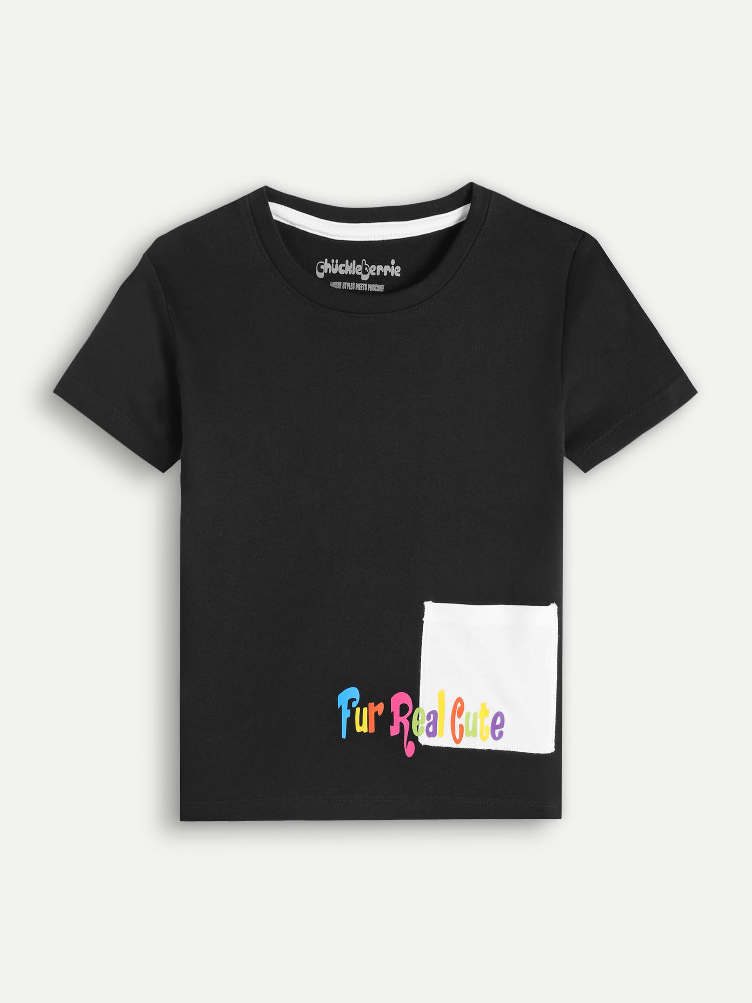 Printed Pocket Oversized Tshirt