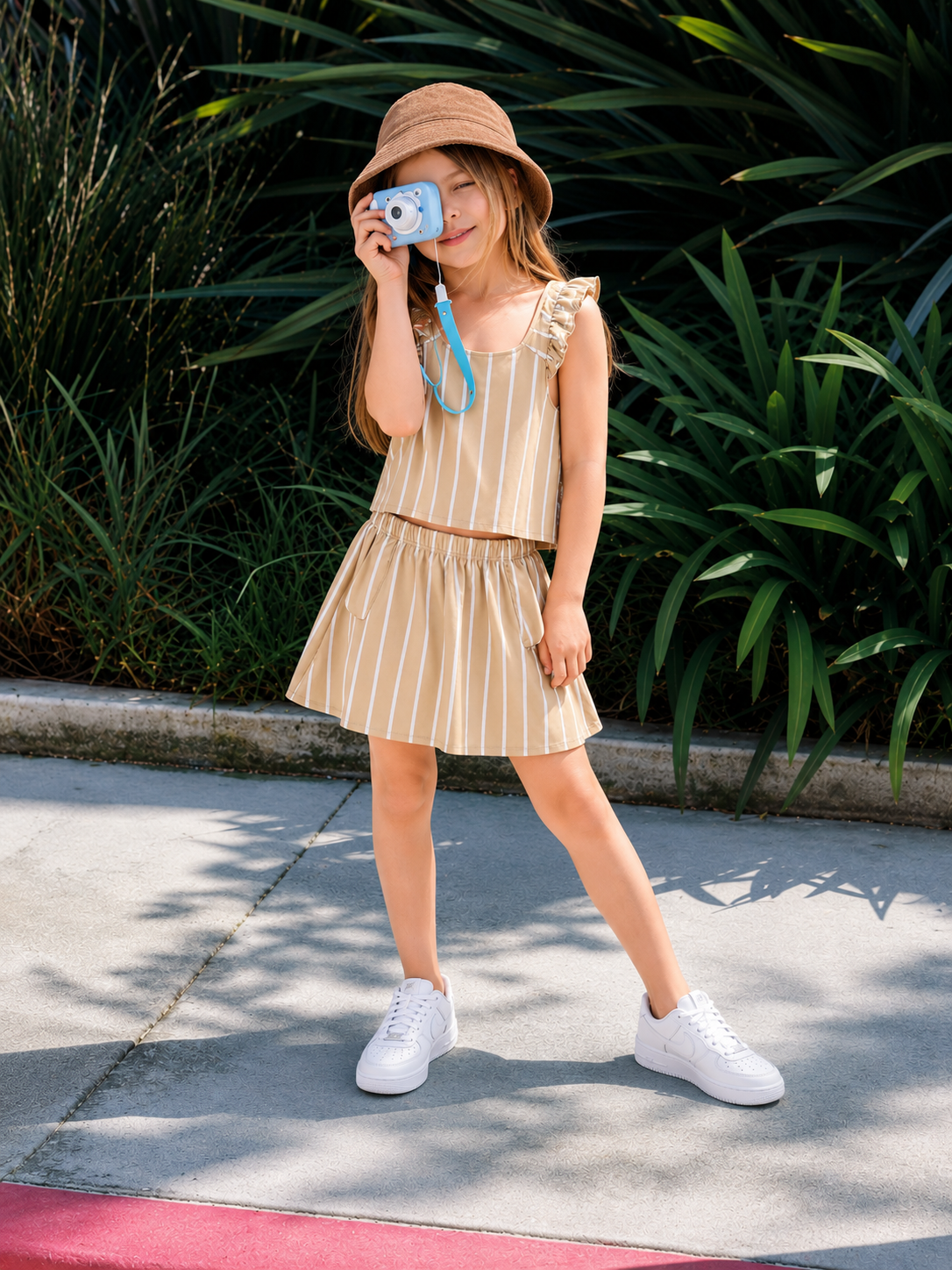 2-Piece Frilled Set - Pure Cotton | Easy to wear for All-Day Comfort