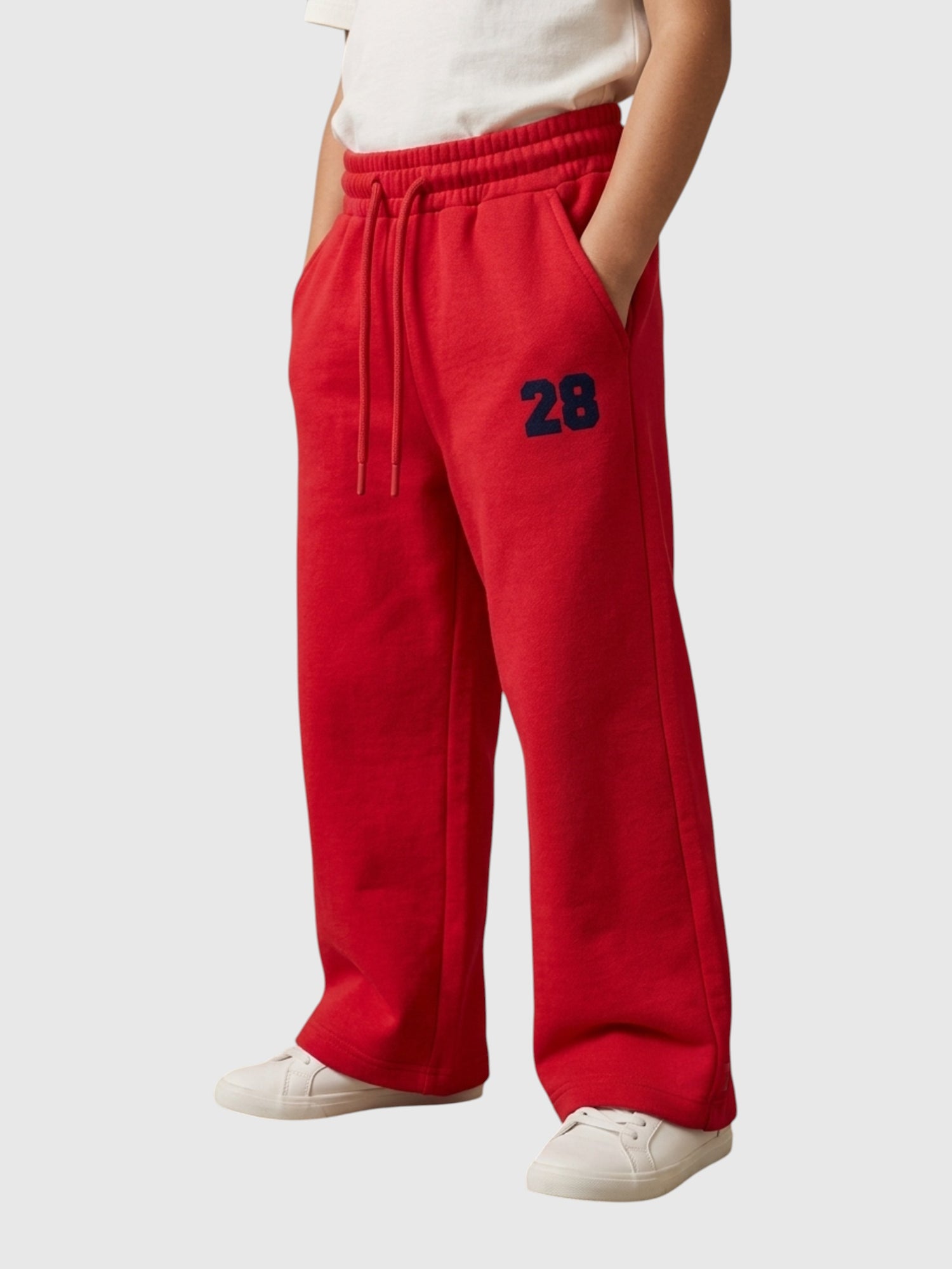 Relaxed Red Trackpant