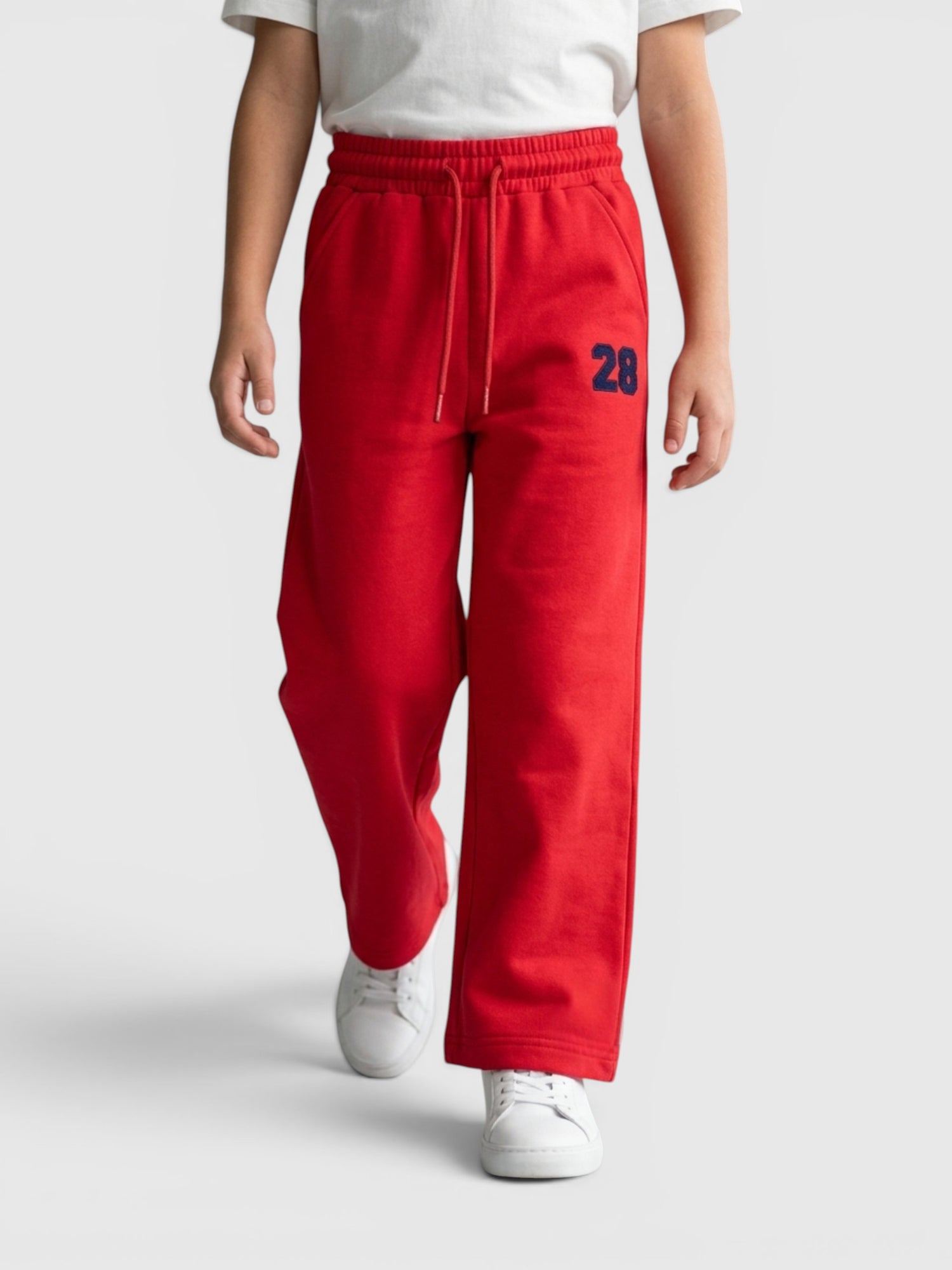 Relaxed Red Trackpant