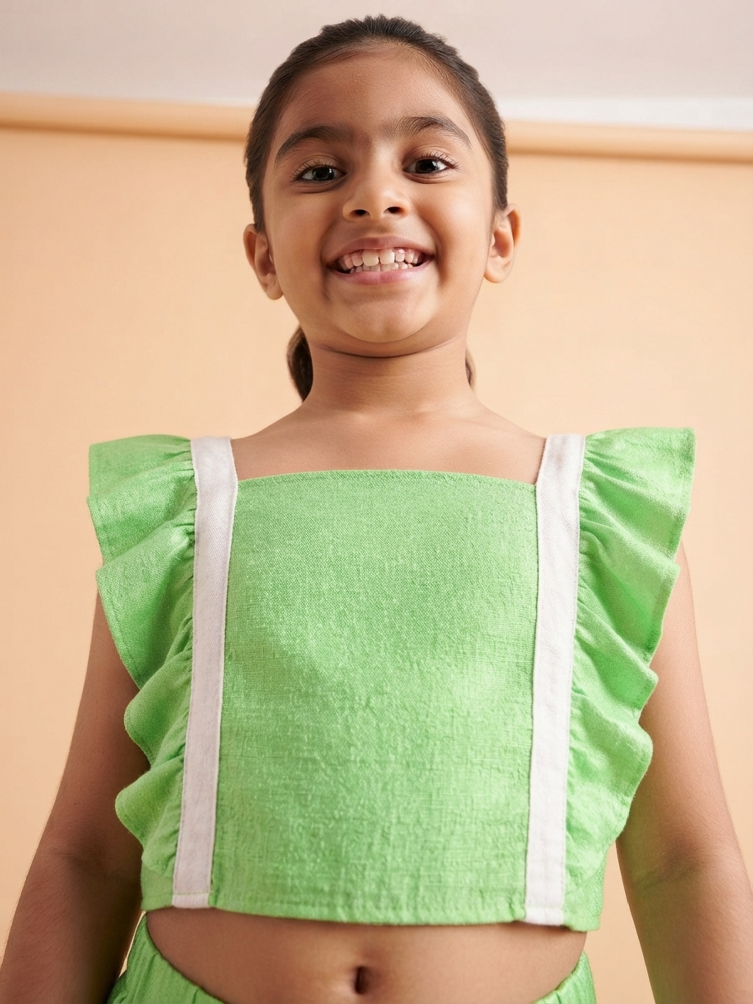 Ruffled Top - Premium Cotton | Cool & Lightweight Wear