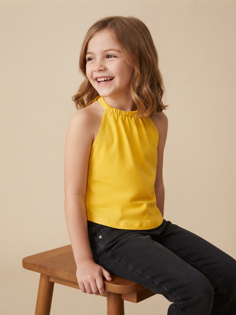 Halter Neck Top - Premium Cotton | Cool & Lightweight Wear