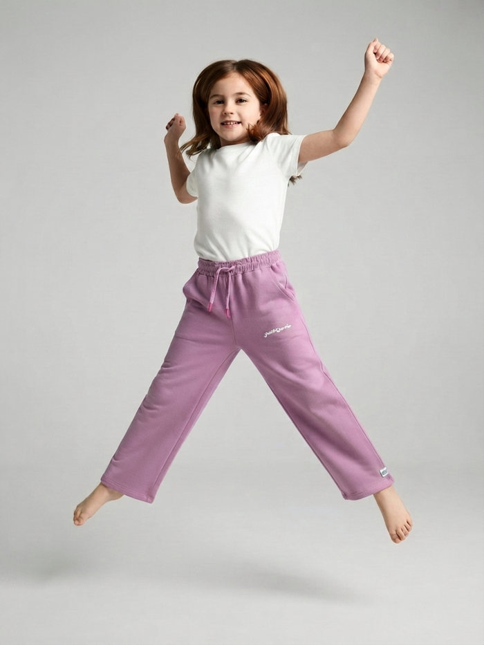 Wide Leg Track Pant - Premium Cotton | Cool & Lightweight Wear