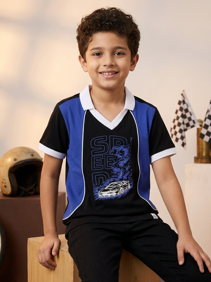 Color-Block Racing Jersey